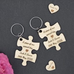 Personalised Puzzle Keyring