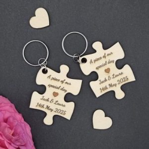 Personalised Puzzle Keyring