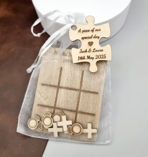 Tic Tac Toe Wedding Favours
