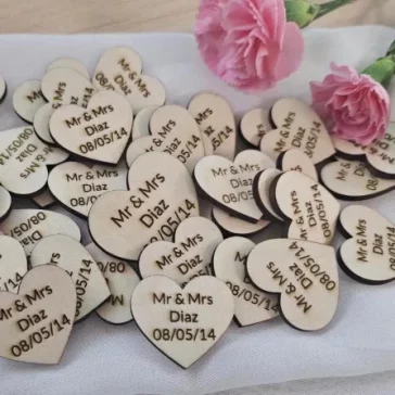 Plain Hearts Family 3x3