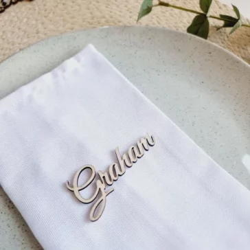 Personalized Wooden Place Names