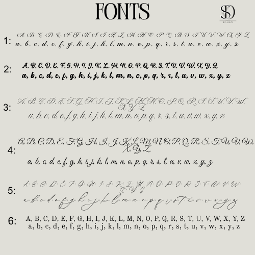 Fonts Fonts