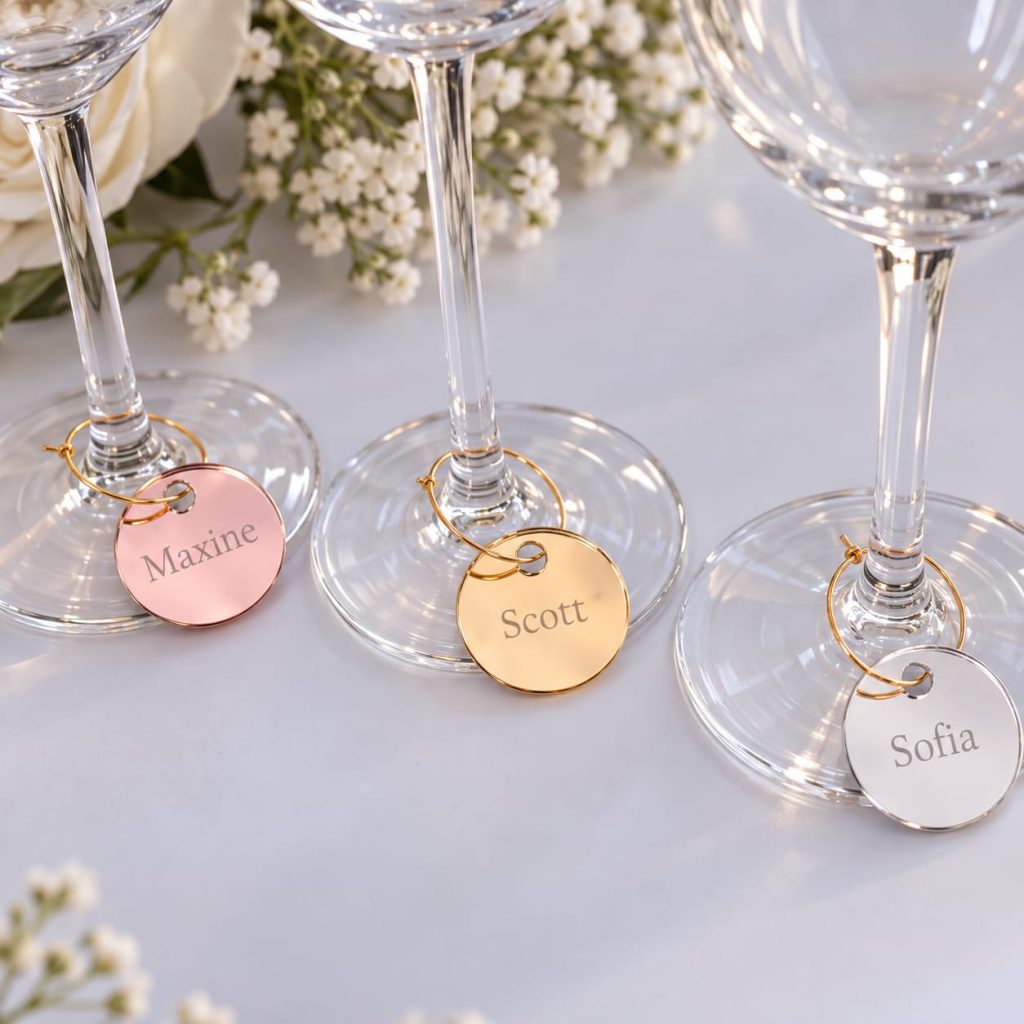 tag 2 Acrylic Drink Charms